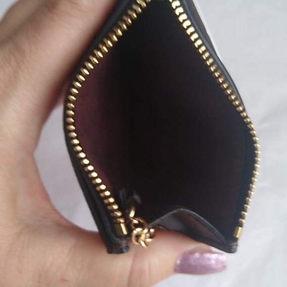 Coach F87799 Mini Skinny ID Case in Signature Canvas w/Field Plaid Print… - Picture 5 of 7